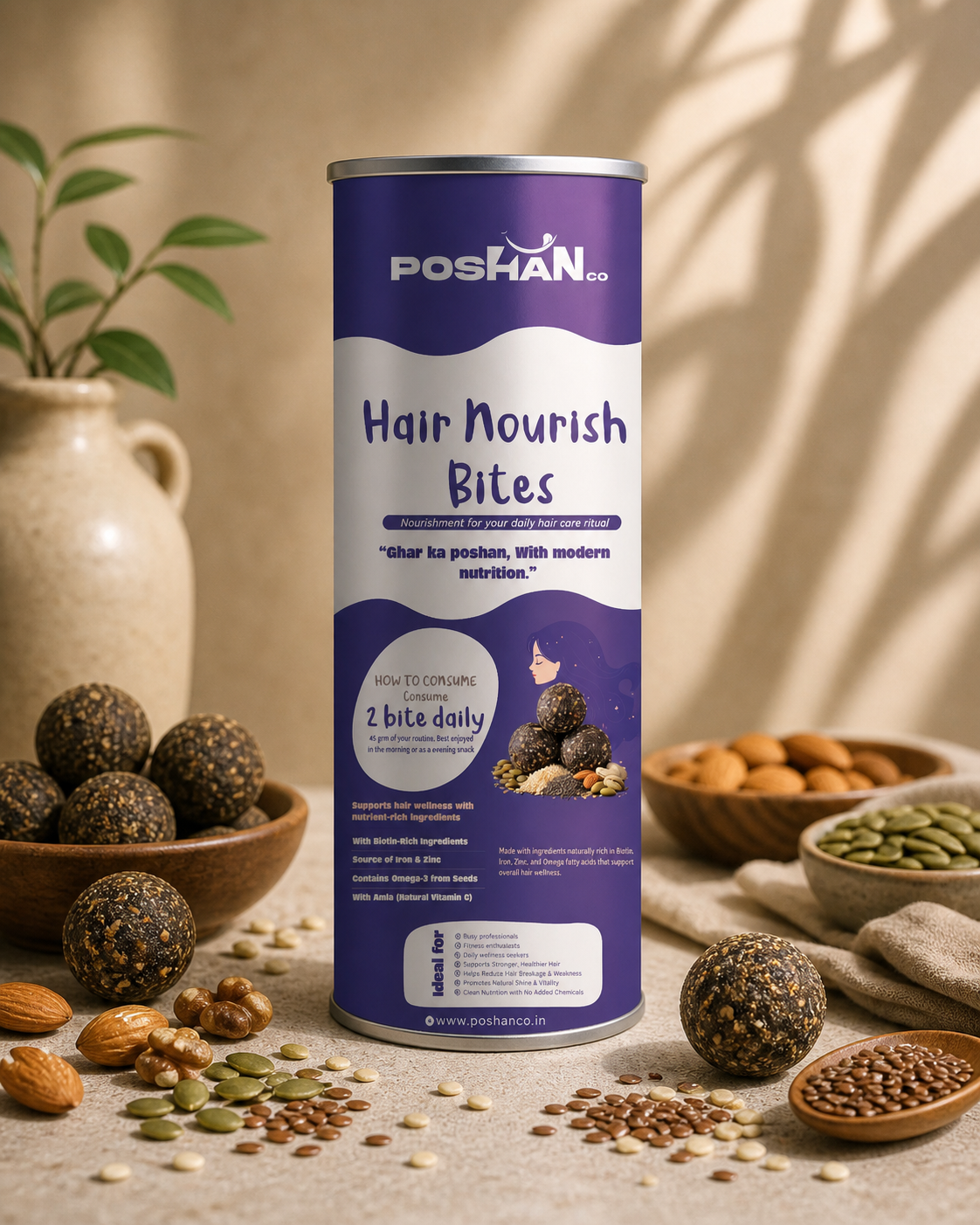 POSHAN HAIR NOURISH BITES