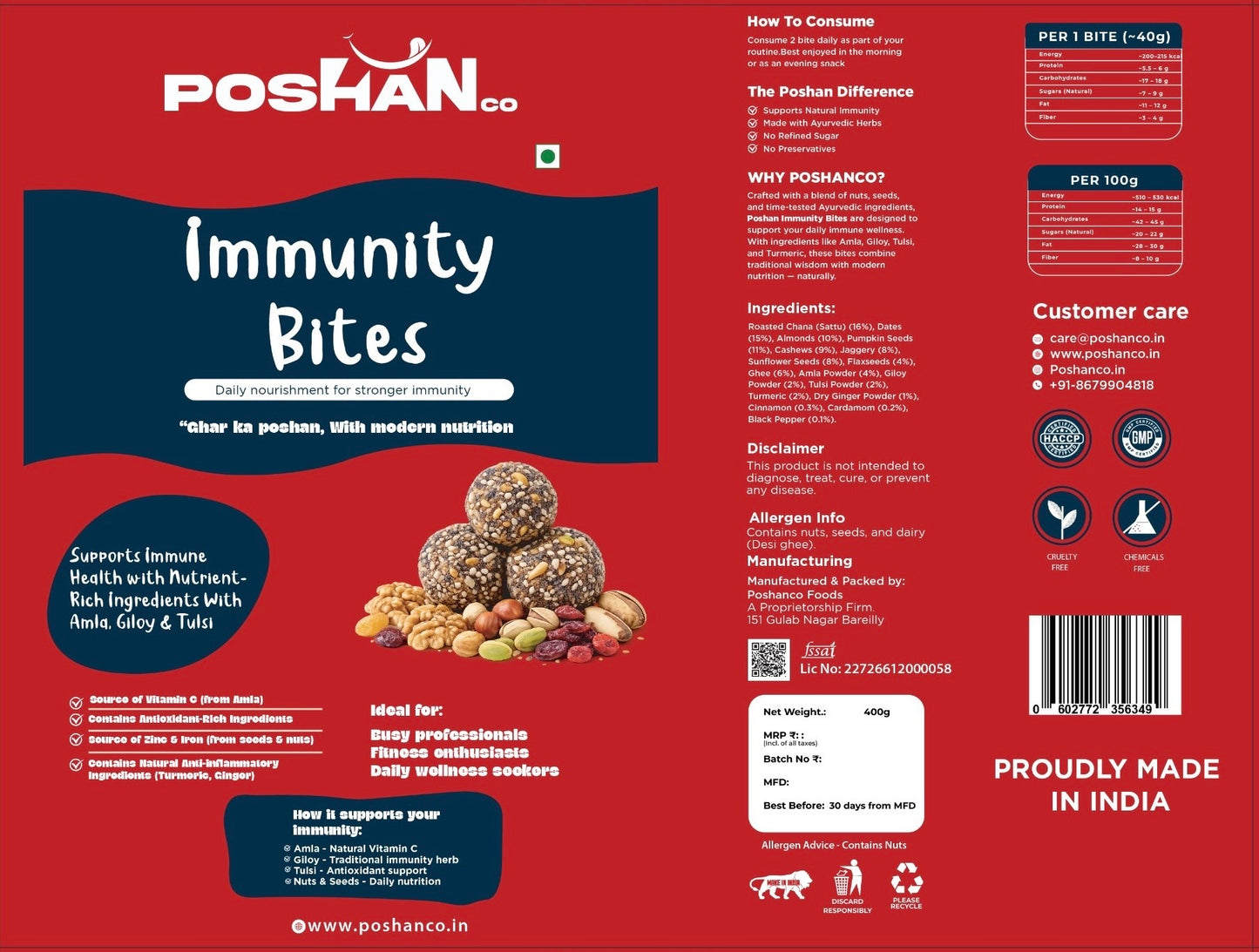 POSHAN IMMUNITY BITES