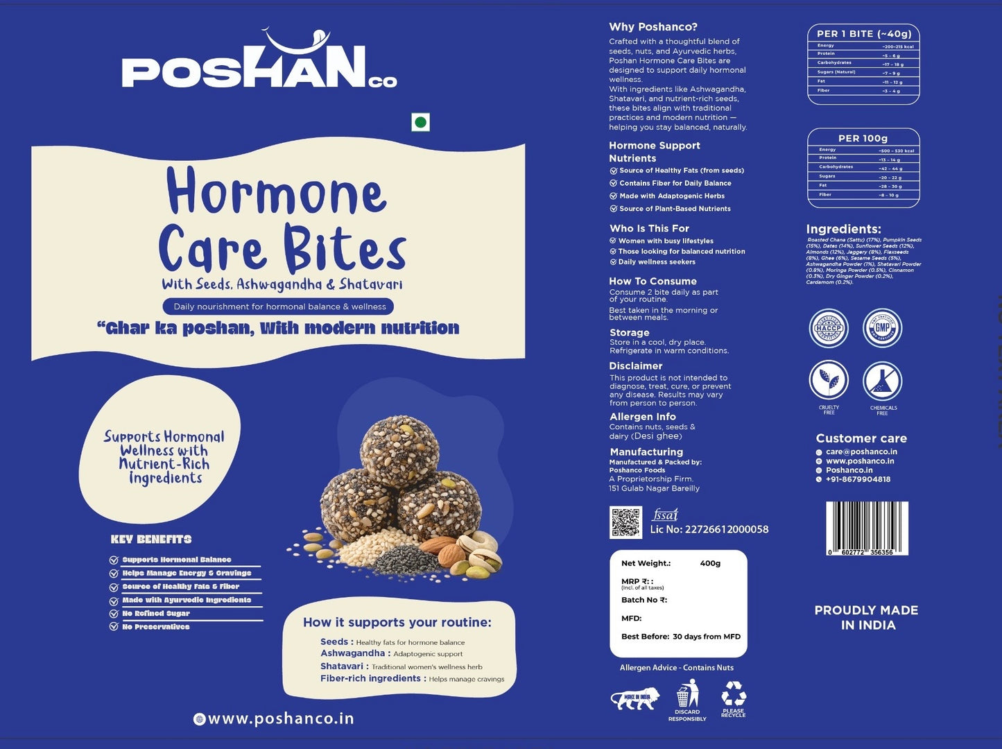 POSHAN HORMONE CARE BITES