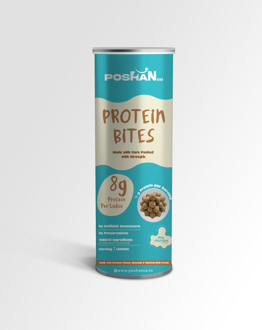 POSHAN PROTEIN BITES (8G PROTEIN PER LADOO)