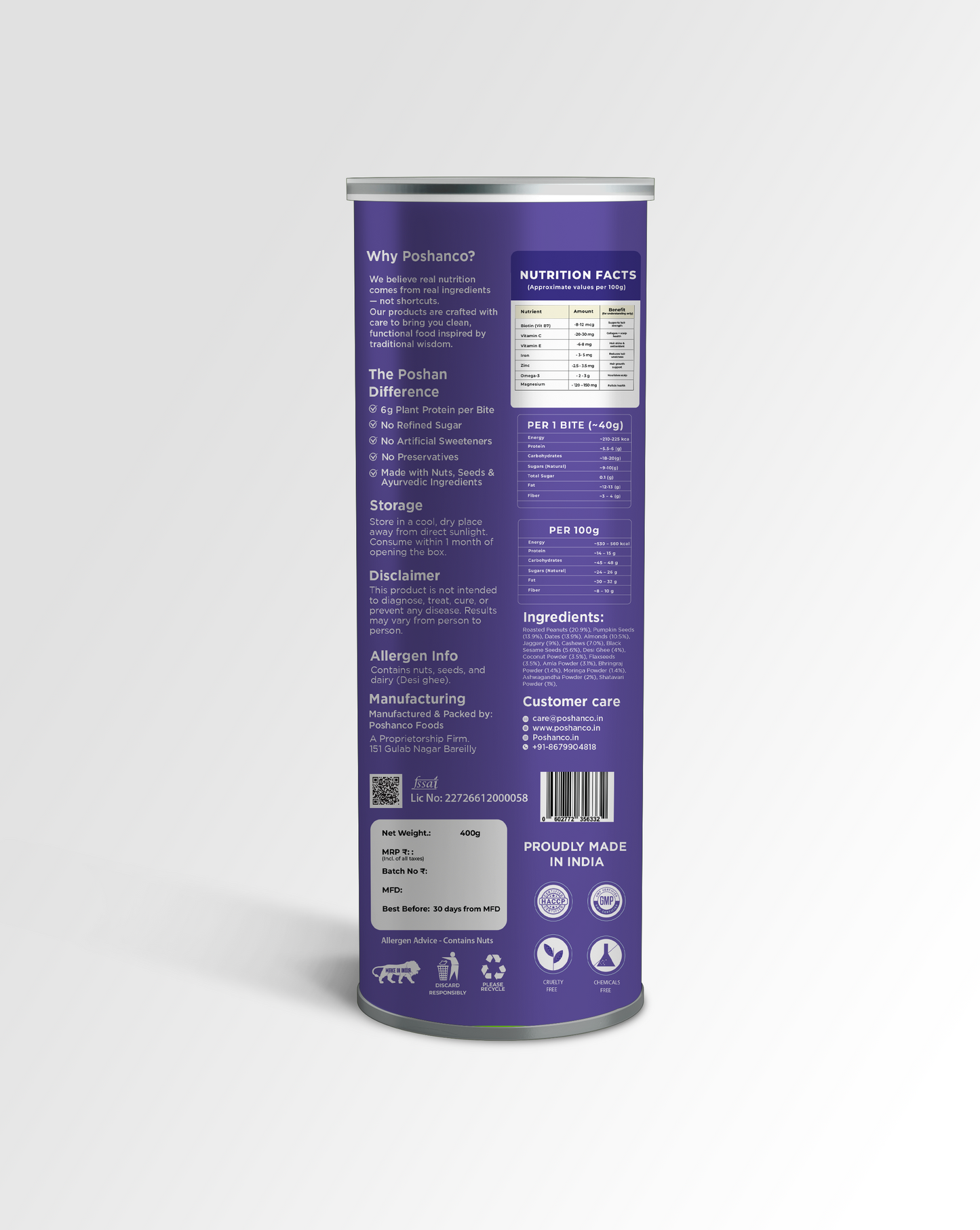 POSHAN HAIR NOURISH BITES